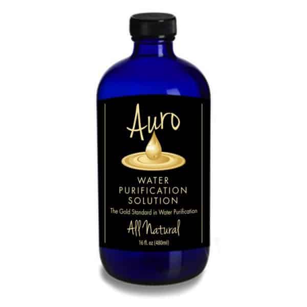 Auro Pure - Natural Healing Room - AURO 16oz BLUE GLASS